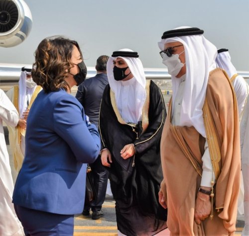وزيرة خارجية ليبيا تصل البحرين لمناقشة العلاقة الثنائية