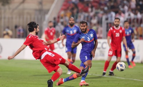 المنتخب البحريني لكرة القدم يتغلب علی نظيره الهندي